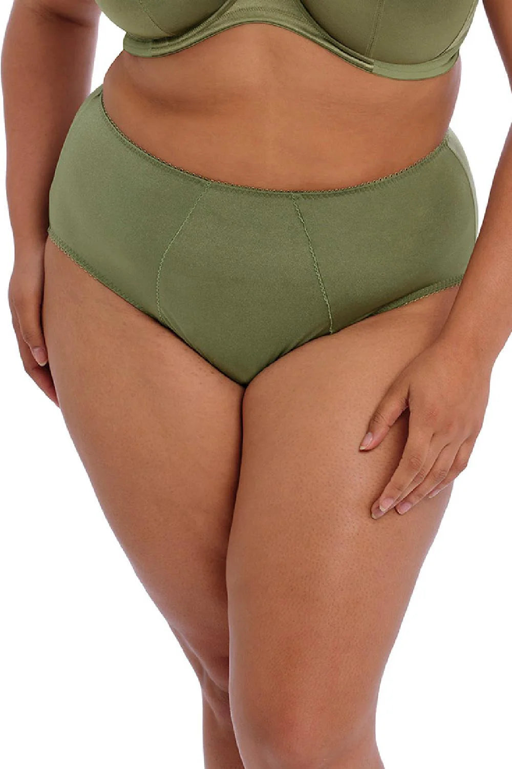 Goddess Keira Brief - Olive - Fashion