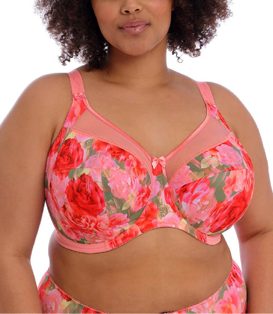 Goddess Kayla Banded Underwire Bra - Rose Garden - Fashion