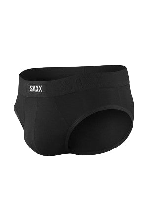 Black SAXX underwear on a white background