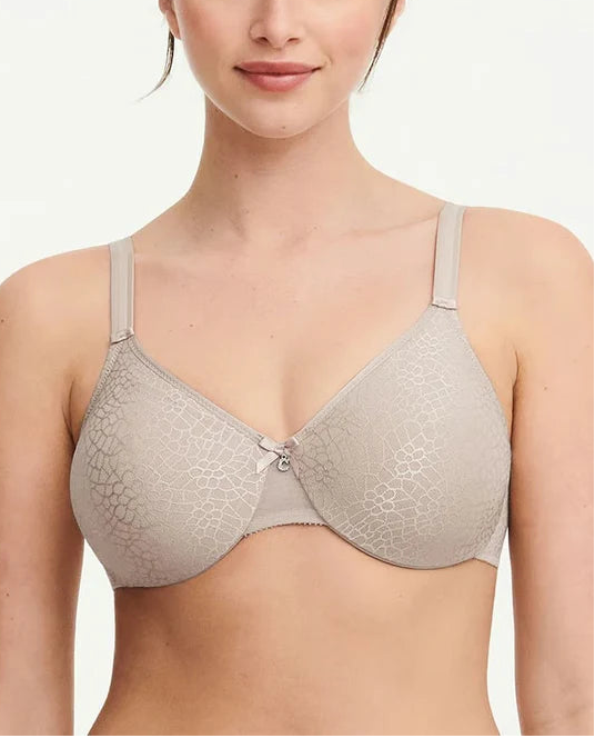 Chantelle C Magnifique Molded Wire Bra - Stone Grey - Fashion