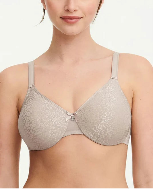 Chantelle C Magnifique Molded Wire Bra - Stone Grey - Fashion