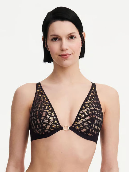 Chantelle MetallX Underwire Plunge Bra