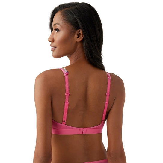 Wacoal Embrace Lace Wirefree Lace Bralette - Hot Pink