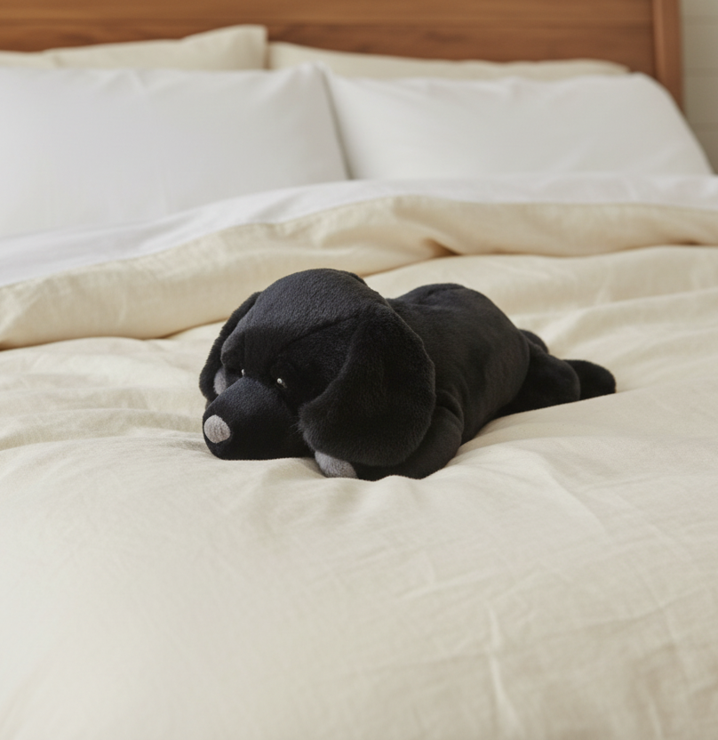 Warm Buddy Black Lab 16"