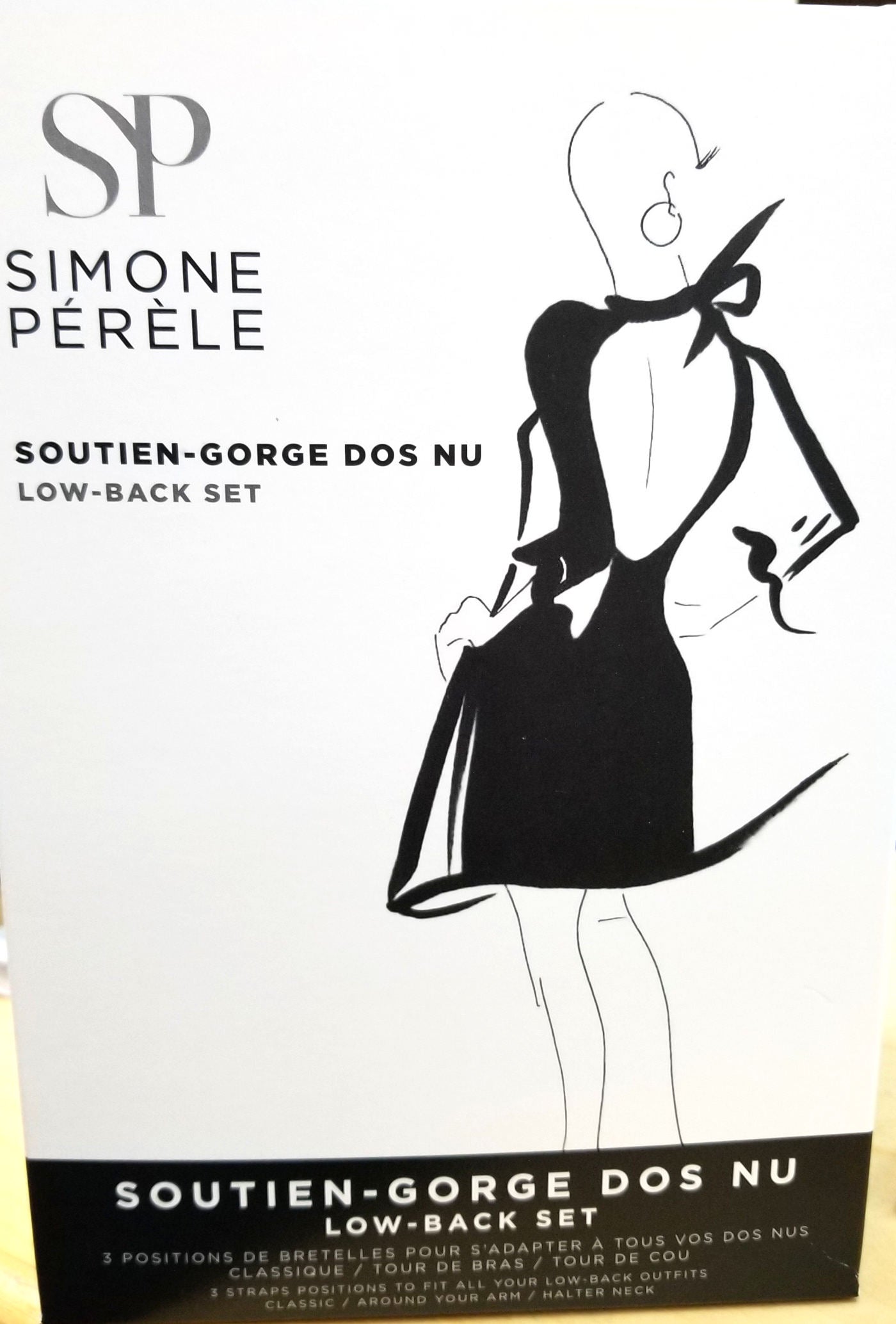 Simone Perele Eden Multi-Way Backless Ivory Bra L15007 Size 2 FR (30D/32C/ 34B)