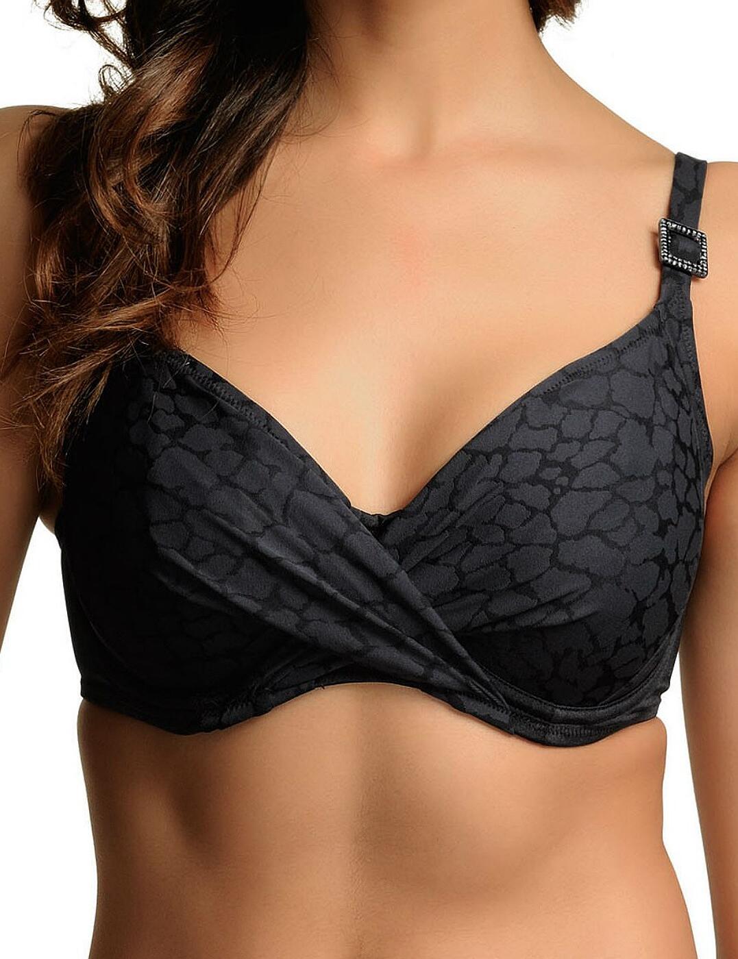 NEW Fantasie Marseille Gathered Full Cup Bikini Top ONLY 30FF