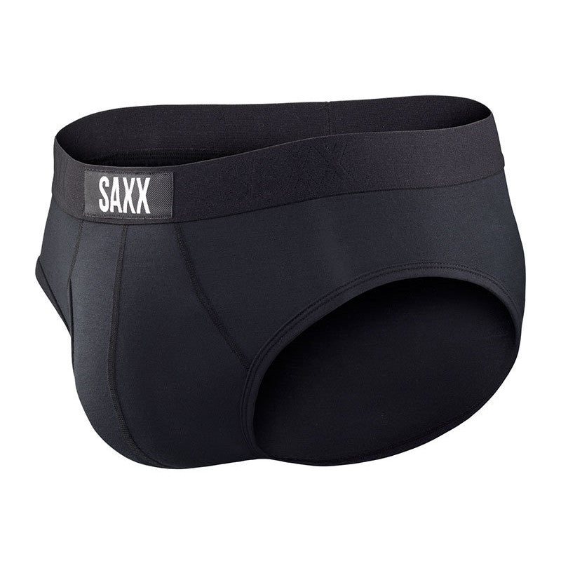 SAXX Underwear Ultra Boxer Brief Fly 2 Pack Black/grey Medium for sale  online