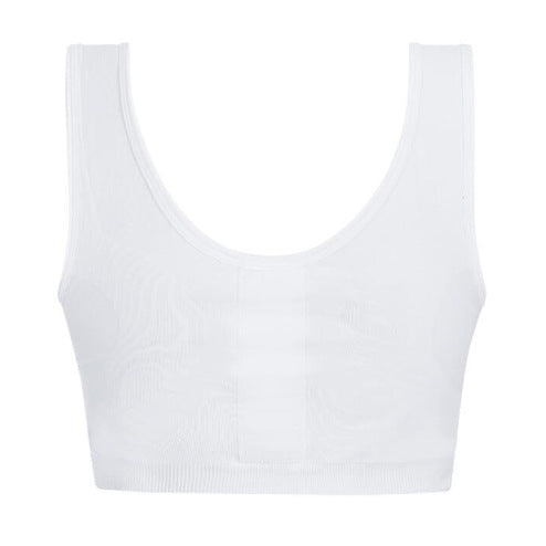 White Amoena Leyla Post-Op Compression Vest