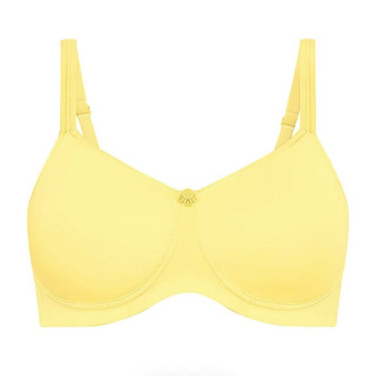 Amoena Mara Padded Wireless Pocketed Bra - Sunshine Yellow!