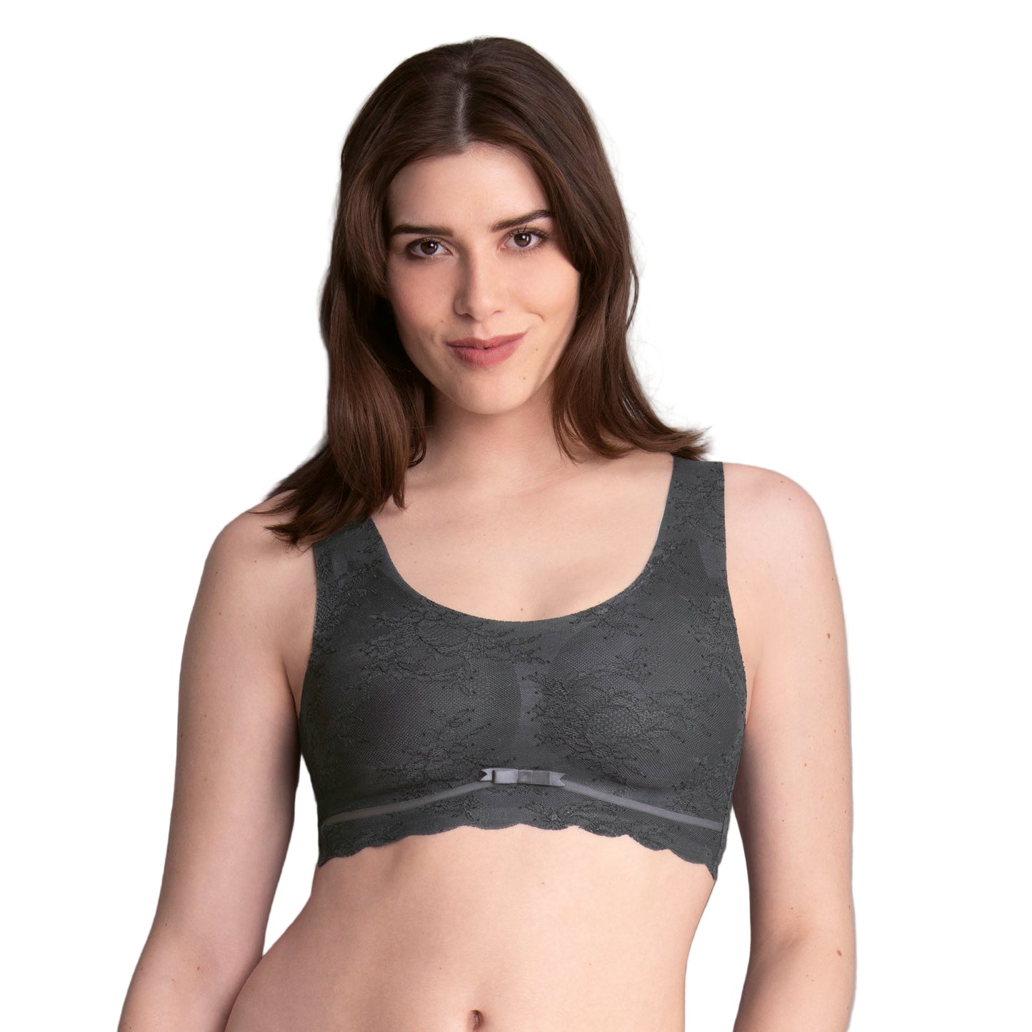 Anthracite Anita Essentials Lace Bralette with Cups