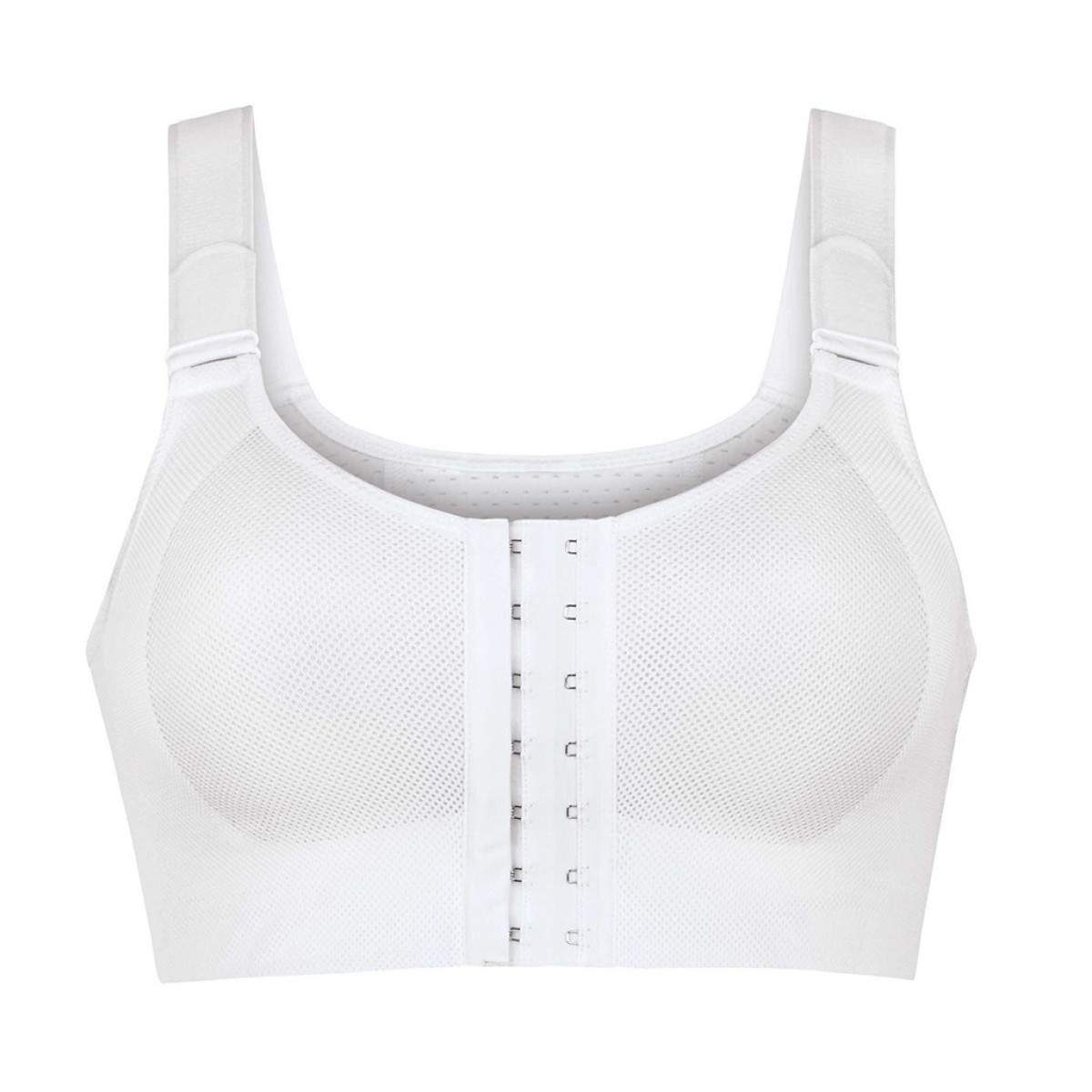 White Anita Osaka Front Closure Compression Bra