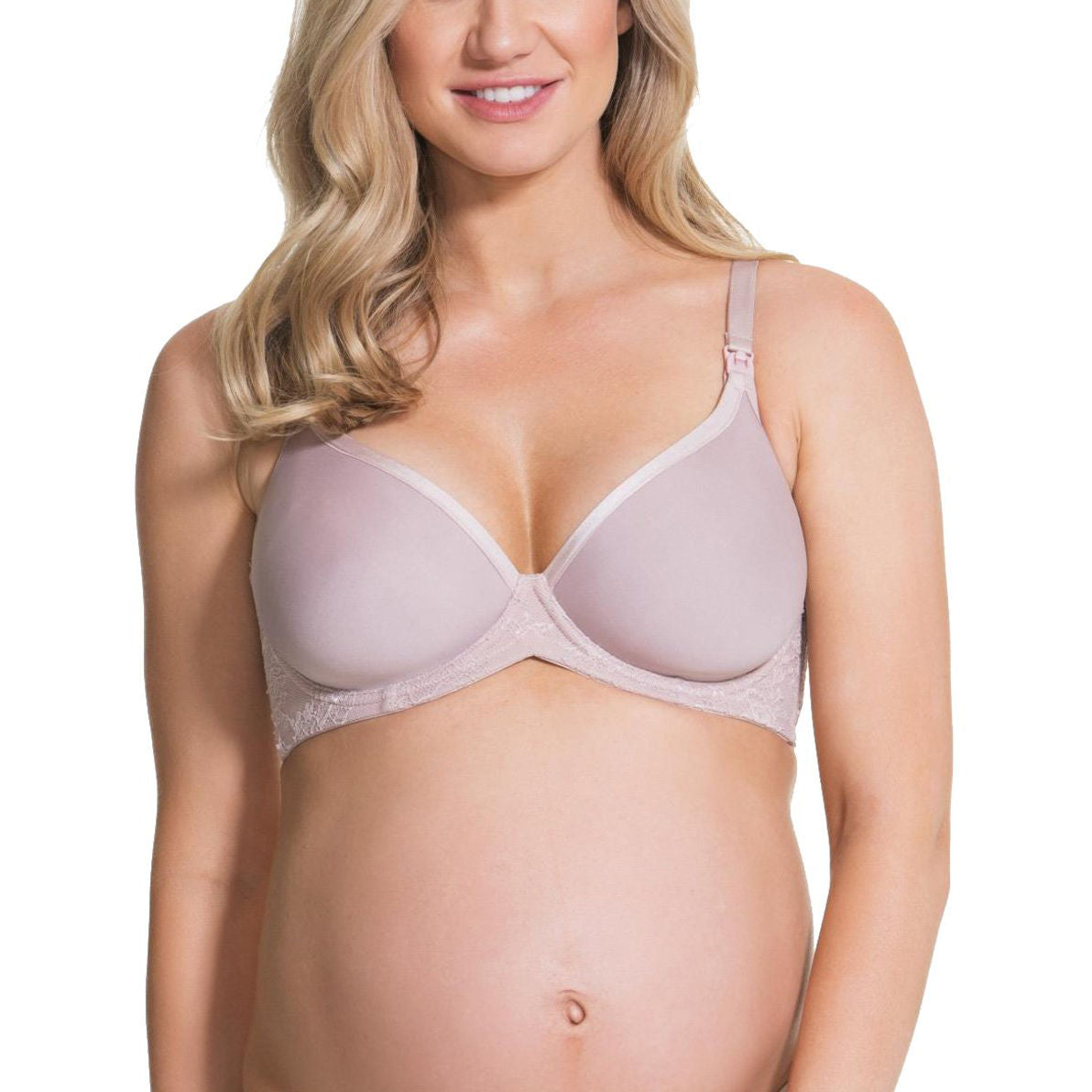 Pregnancy Bra Cotton Wireless Maternity Nursing Breastfeeding Sleep Bras  Pink XXL(40/90) Breastfeeding Bras