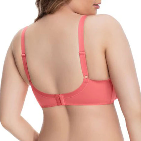 Coral Corin Virginia Spacer Bra - "Coral" Fashion Color