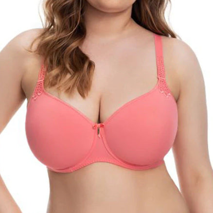Coral Corin Virginia Spacer Bra - "Coral" Fashion Color