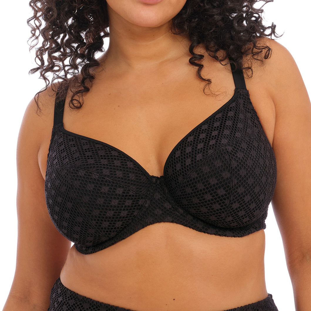 Elomi Cate Black Non Wired Bra (B-G) – Lion's Lair Boutique