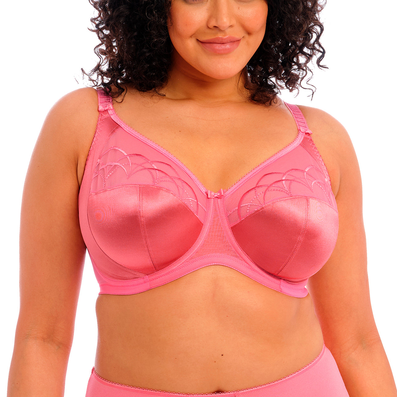Elomi Women's Plus Size Cate Underwire Full Cup Banded Bra, Alaska