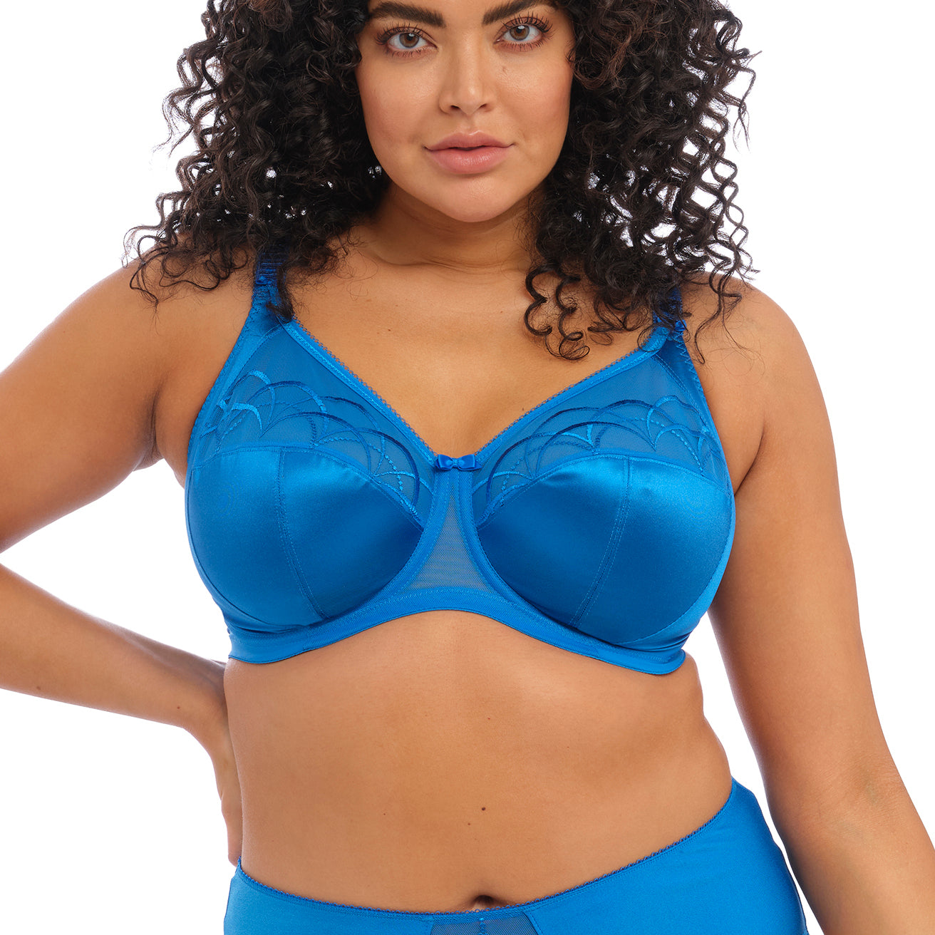 Elomi Cate Underwired Full Cup Banded Bra White – DeBra's