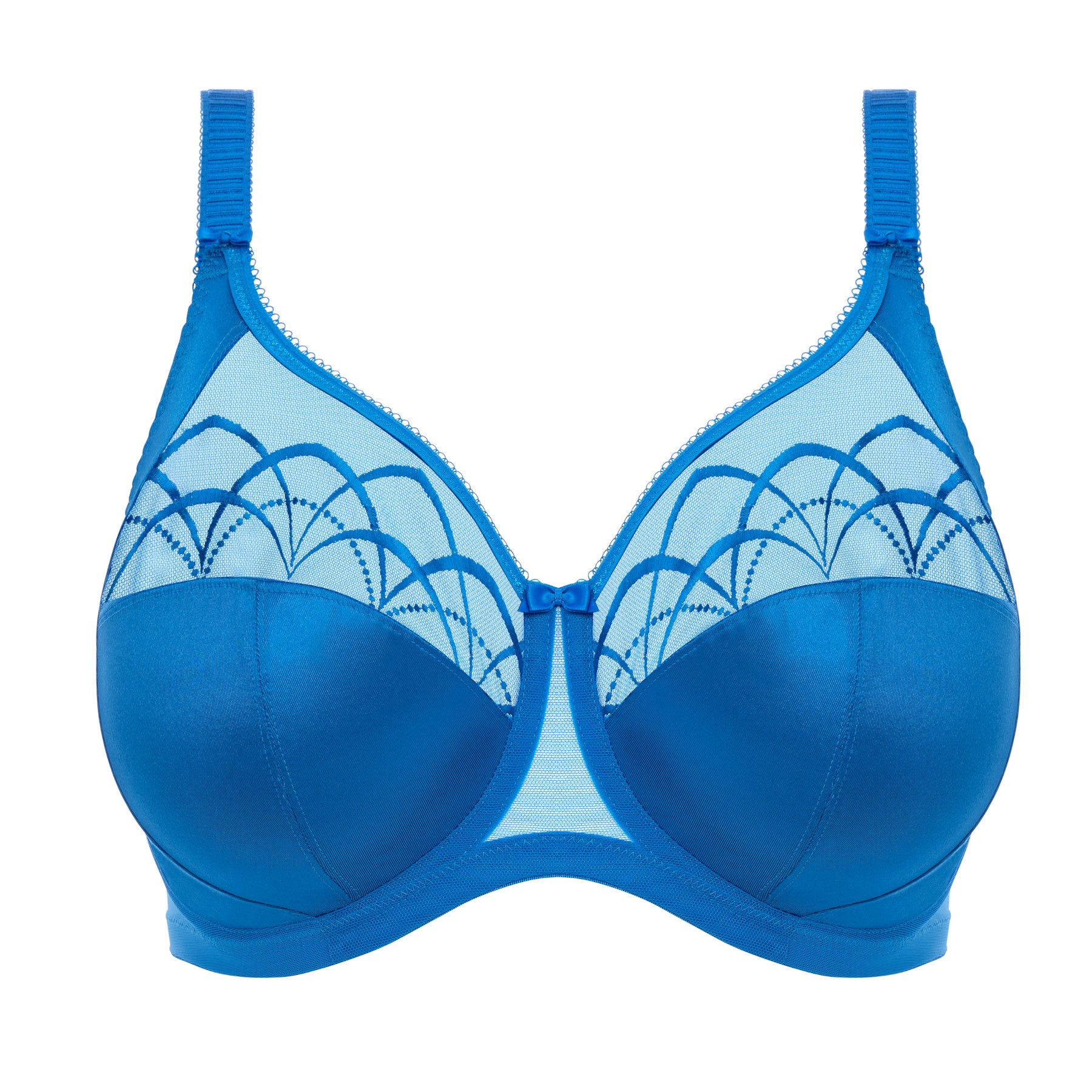 Elomi Cate Full Cup Banded Bra - Tunis Blue - Midnight Magic Lingerie