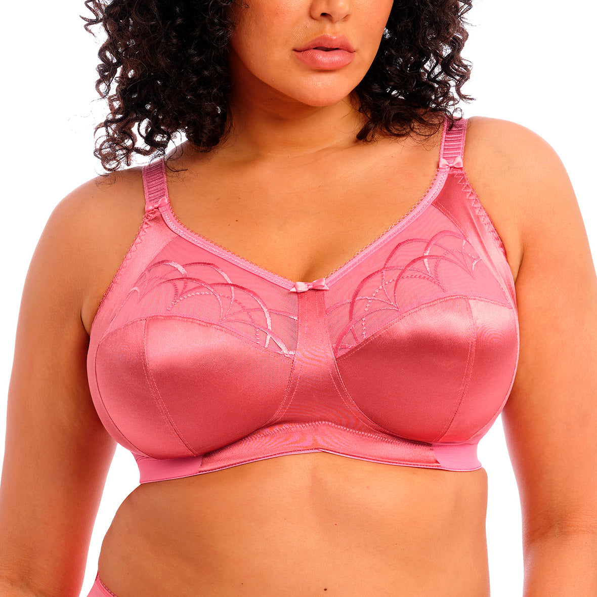 Elomi Cate Blush Pink Lace Soft Cup Underwire Bra EL4030LAE 40K Full  Coverage