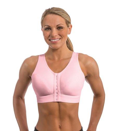 Pink Enell LITE Hook & Eye Cami Sports Bra