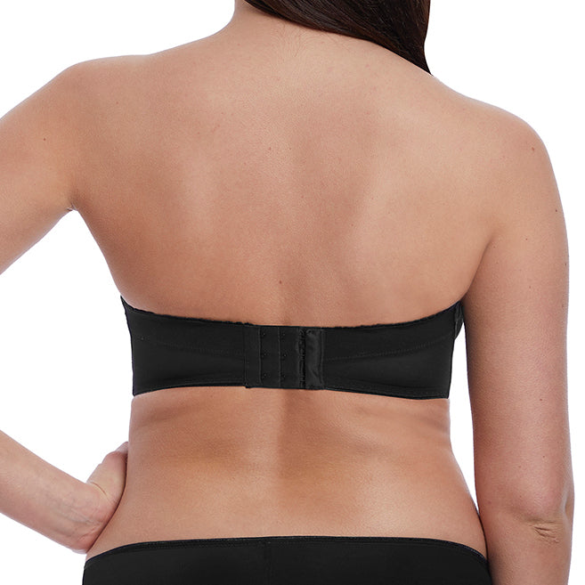 Black Freya Cameo Strapless Bra