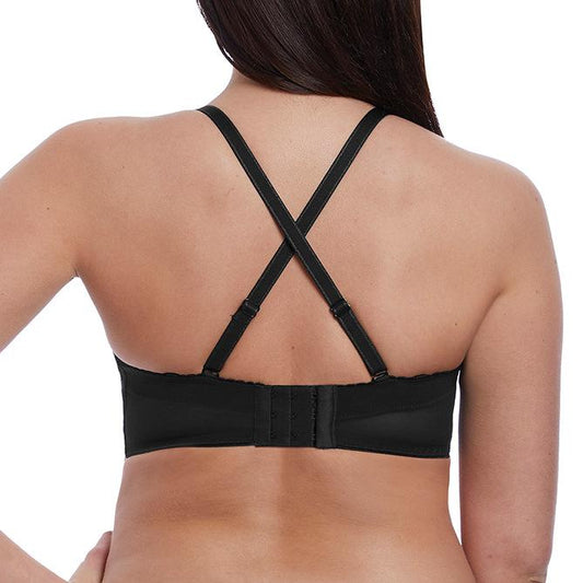 Black Freya Cameo Strapless Bra