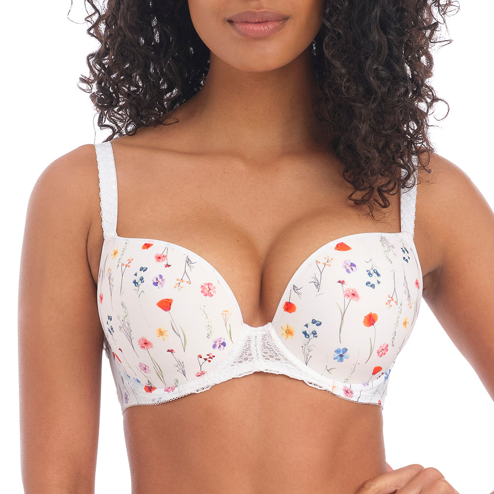 Buy La Belle's White Pure Cotton Bra for Hot and Humid Indian Weather at