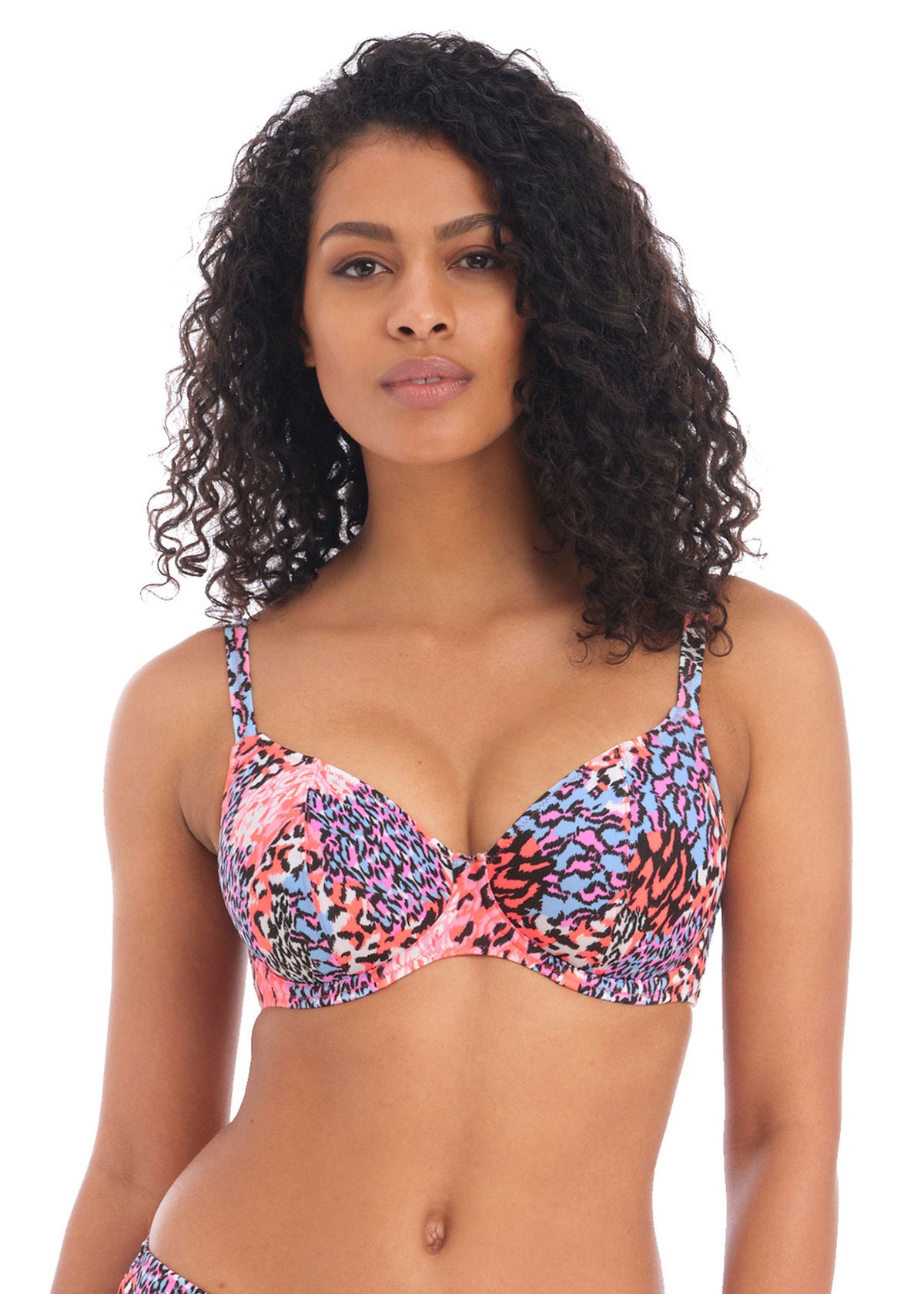 Freya Serengeti Haze Underwire Plunge Bikini Top - SALE
