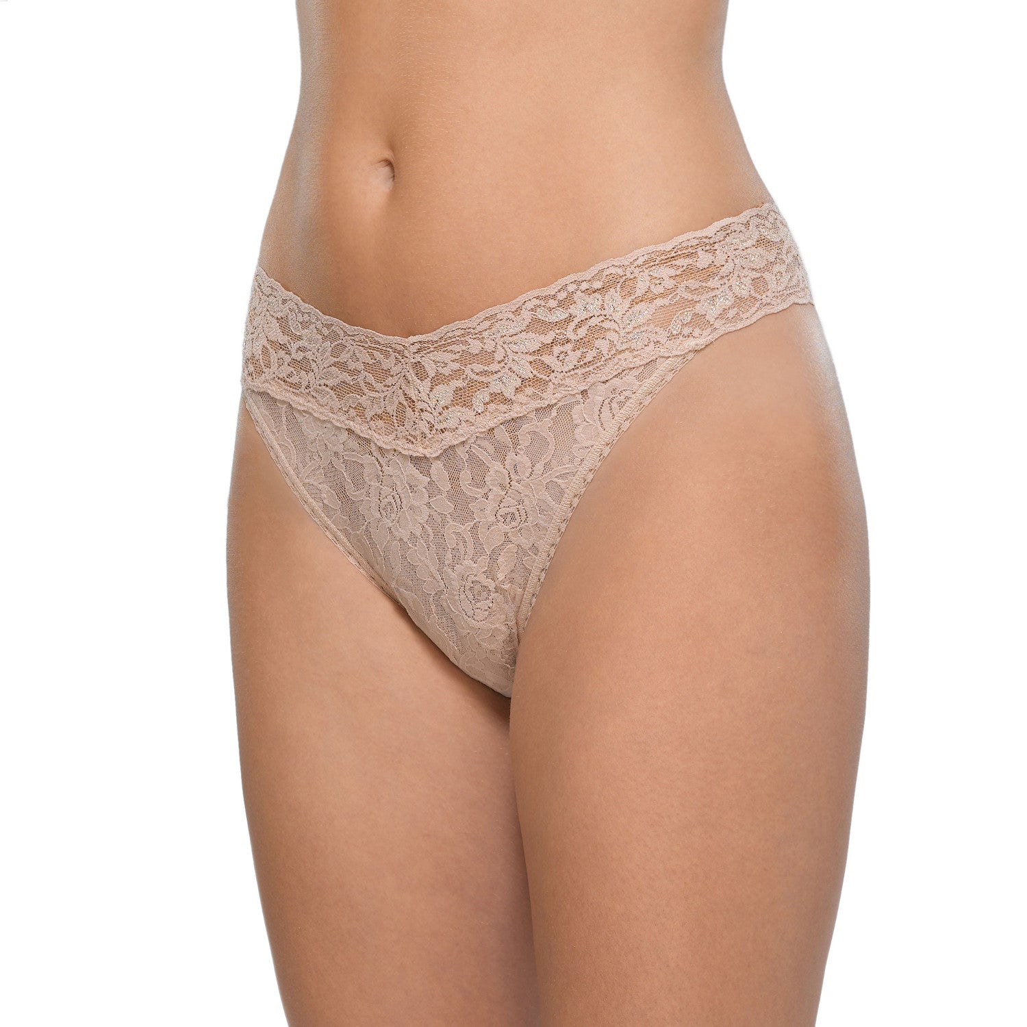 Buy Hanky Panky Daily Lace Wireless Convertible Padded Bra - Taupe At 40%  Off