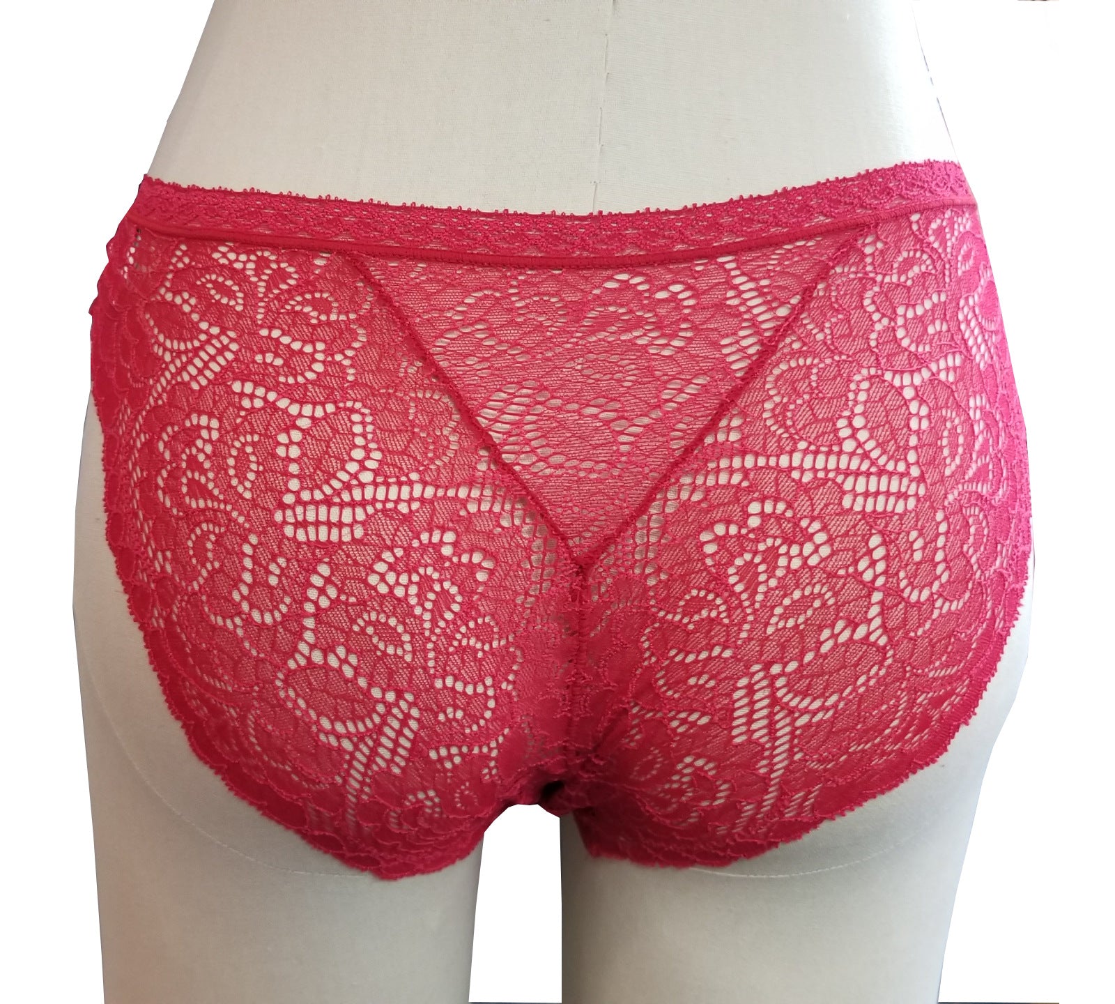 Women Sexy Lace Panties Underwear with Cute Bow Midnight Lingerie Briefs