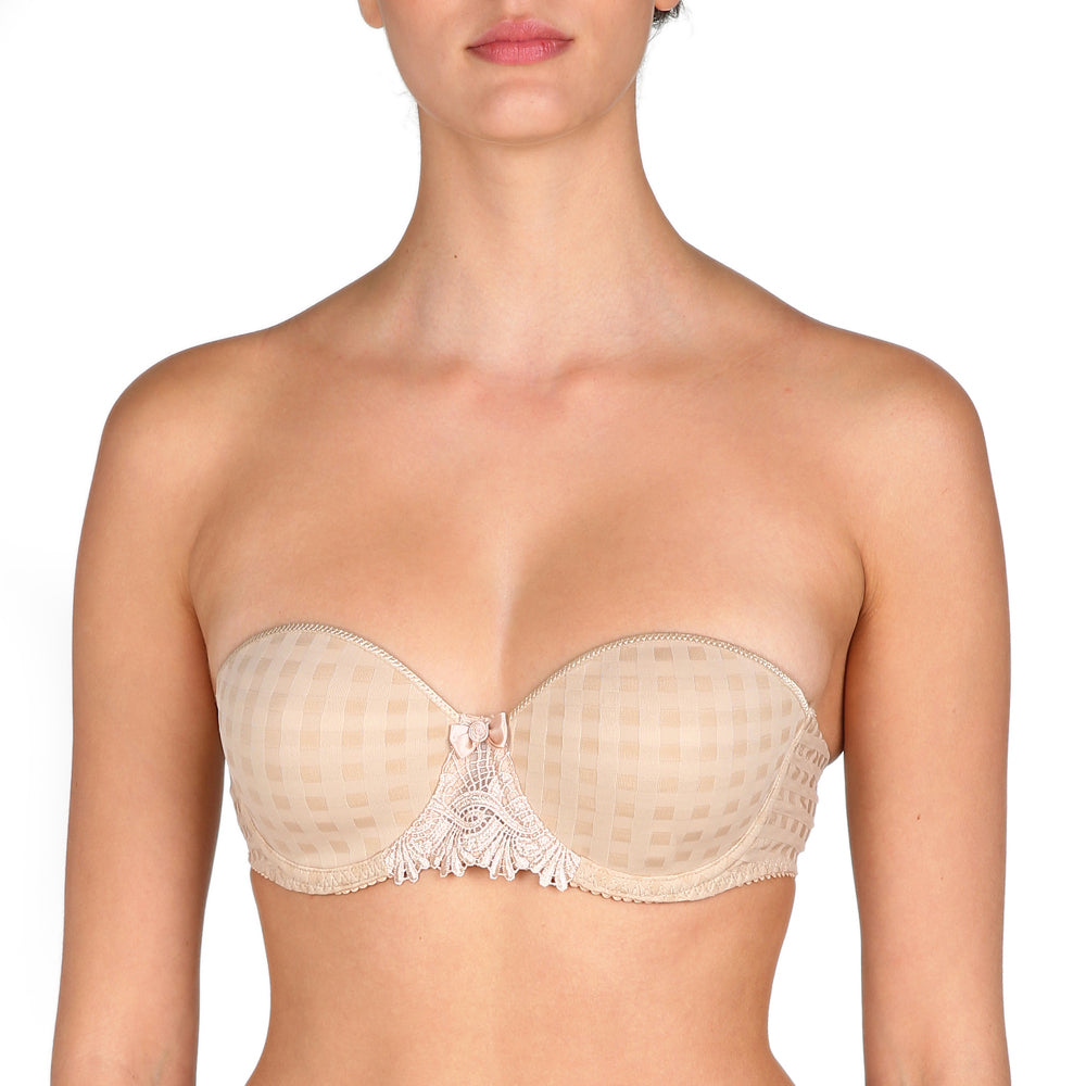Marie Jo Avero Strapless Padded Bra Caffe Latte