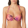 Marie Jo Swim "Laura" Plunge Bikini Top in Fiori Color front