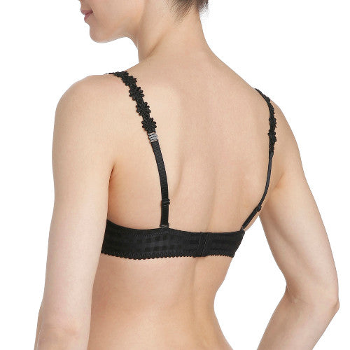 Marie Jo Avero Balcony Padded T-shirt Bra Black Back view