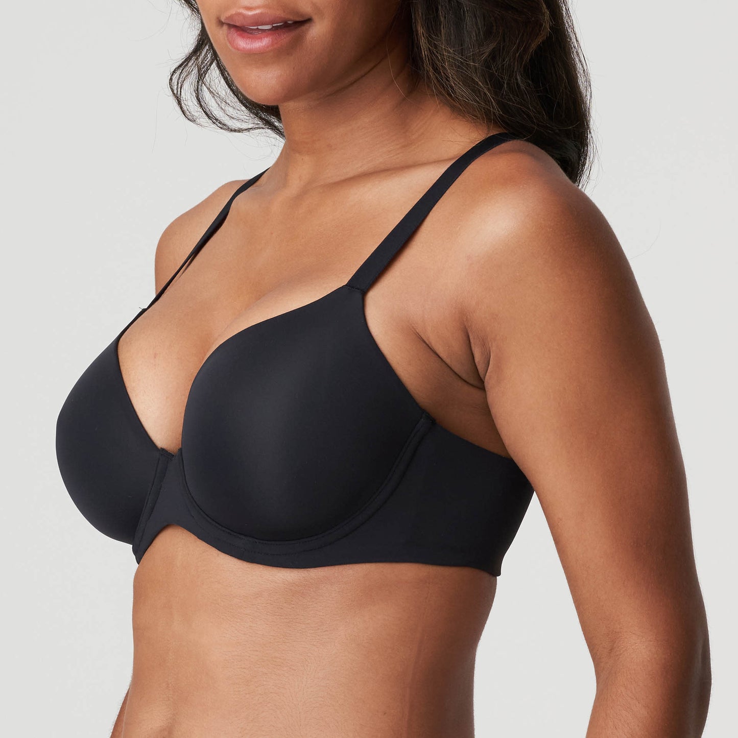 Charcoal Prima Donna "Figuras" Underwire Spacer Bra