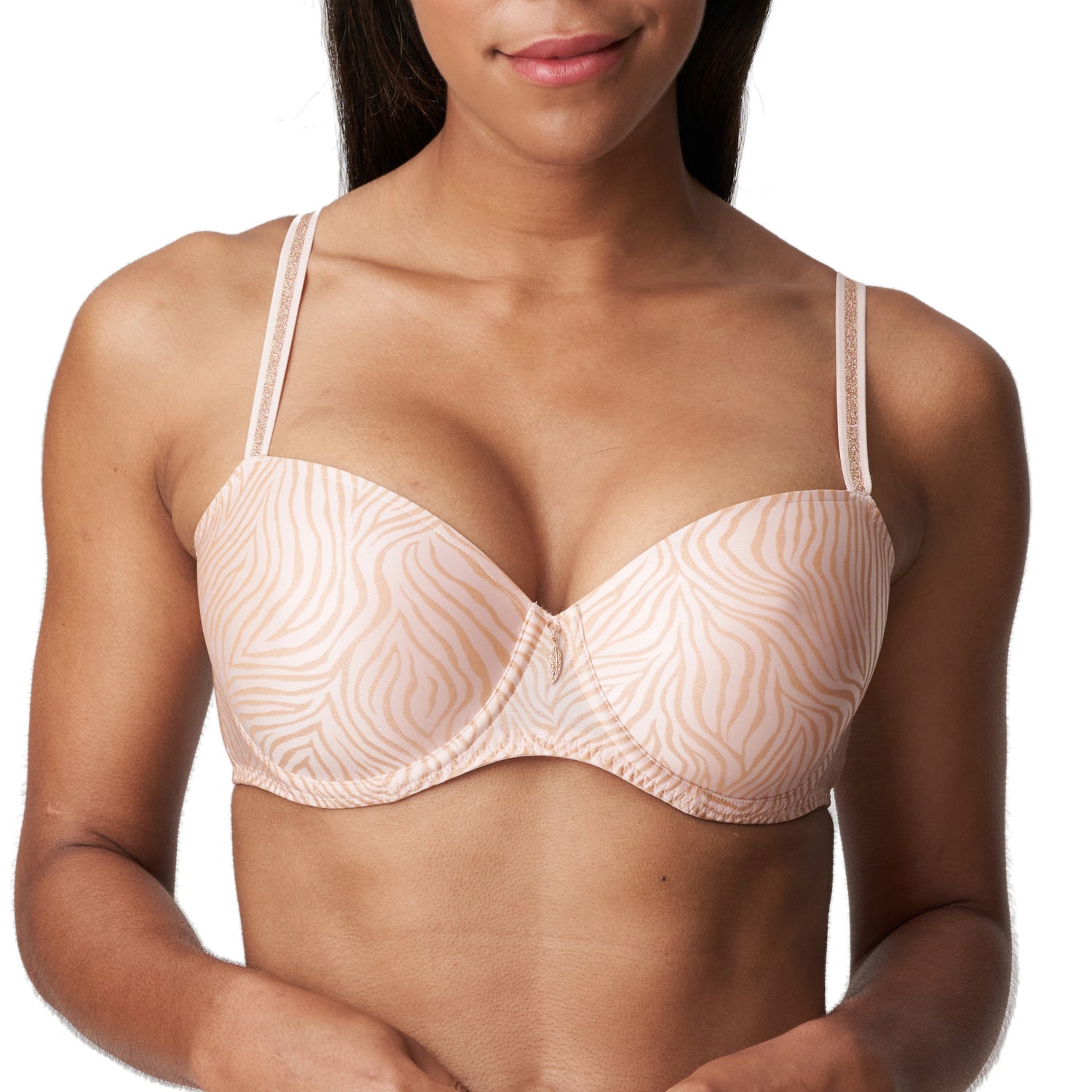 Ultimo Lori Underwired Padded Moulded Balcony Bra (Removable Gel