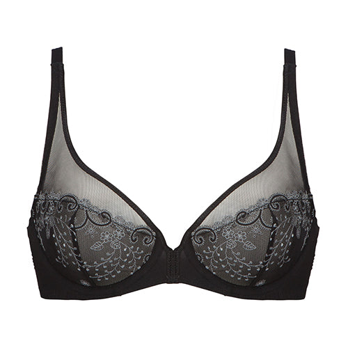 Simone Perele Delice Plunge Underwire Bra in Moonlight