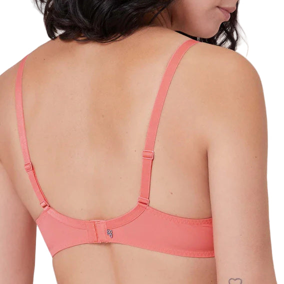 Coral Simone Pérèle Wish Triangle Plunge Bra