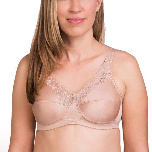 Buy BEN COMM Women's Spandex Lycra Bouncy T Shirt Pocket, Mastectomy,  Cancer Bra (White, 32) at