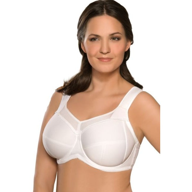 Ulla Kate Sports Bra with Underwire White
