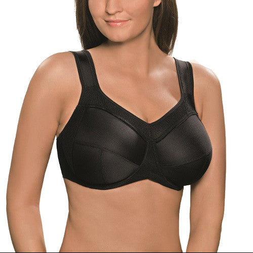 Ulla Kate Sports Bra with Underwire Black
