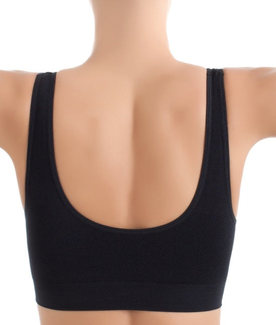 Wacoal B-Smooth Wirefree Bralette Black back