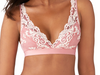 Rose Pink Wacoal Instant Icon Wirefree Lace Bralette - 